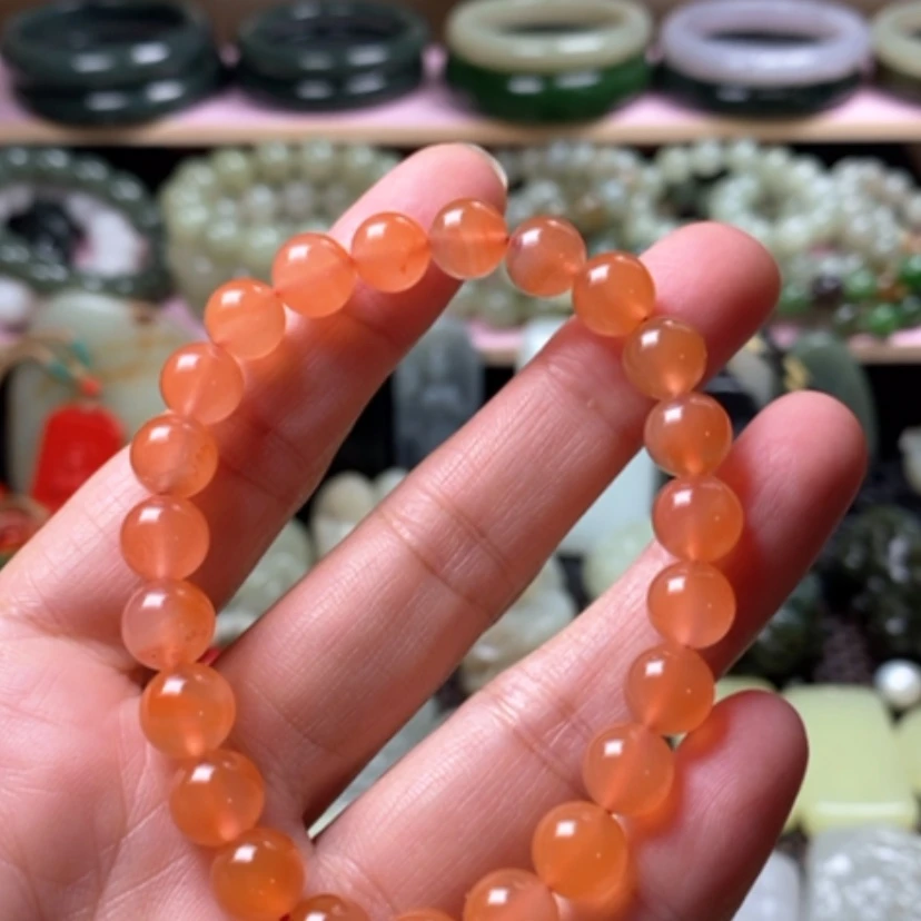 【闪购商品】合金手链南红玛瑙