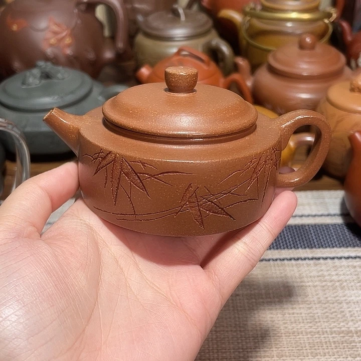 茶壶紫砂紫砂宜兴紫砂壶130cc