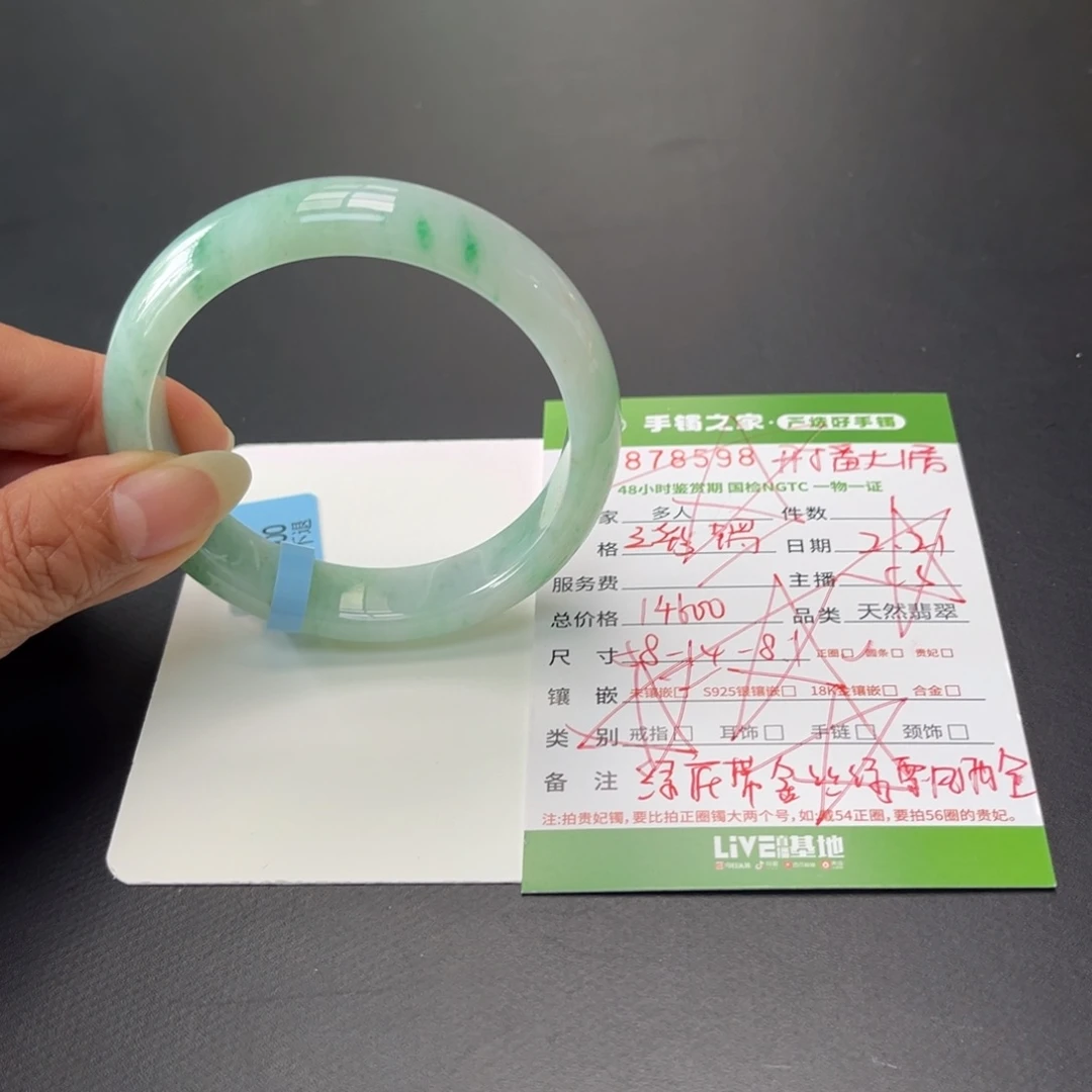 翡翠手镯未镶嵌多人