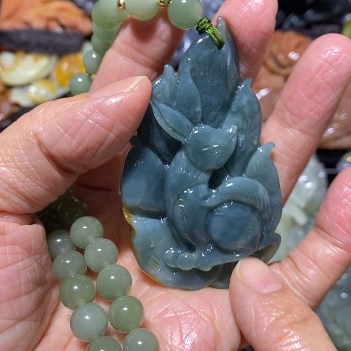 岫玉岫玉吊坠未镶嵌