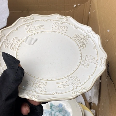 盘陶瓷制品满25拼单发货默认微瑕