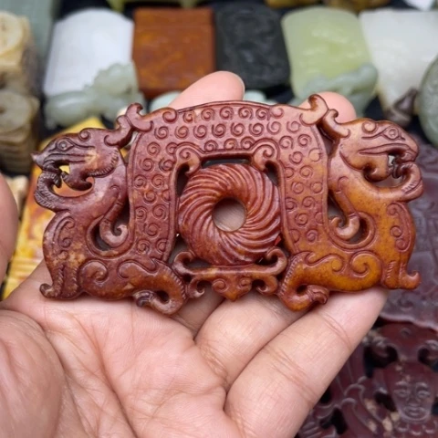 和田玉未镶嵌颈饰101