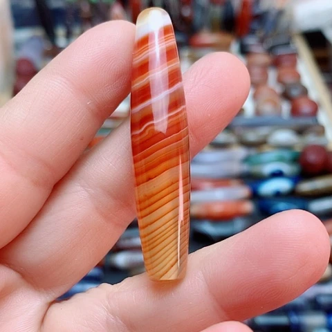 玛瑙/玉髓合金颈饰