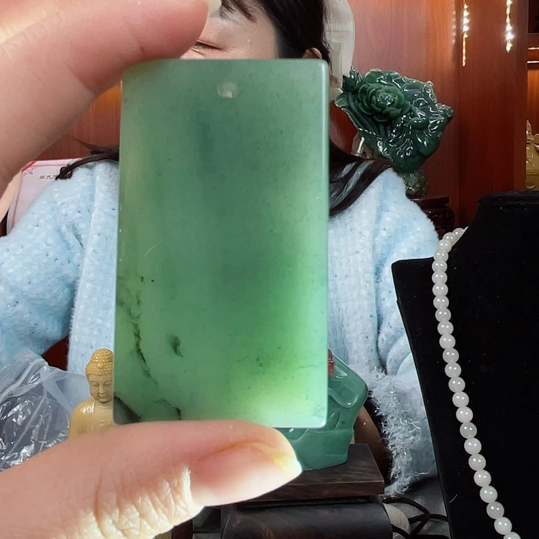 密玉（石英质玉）吊坠未镶嵌
