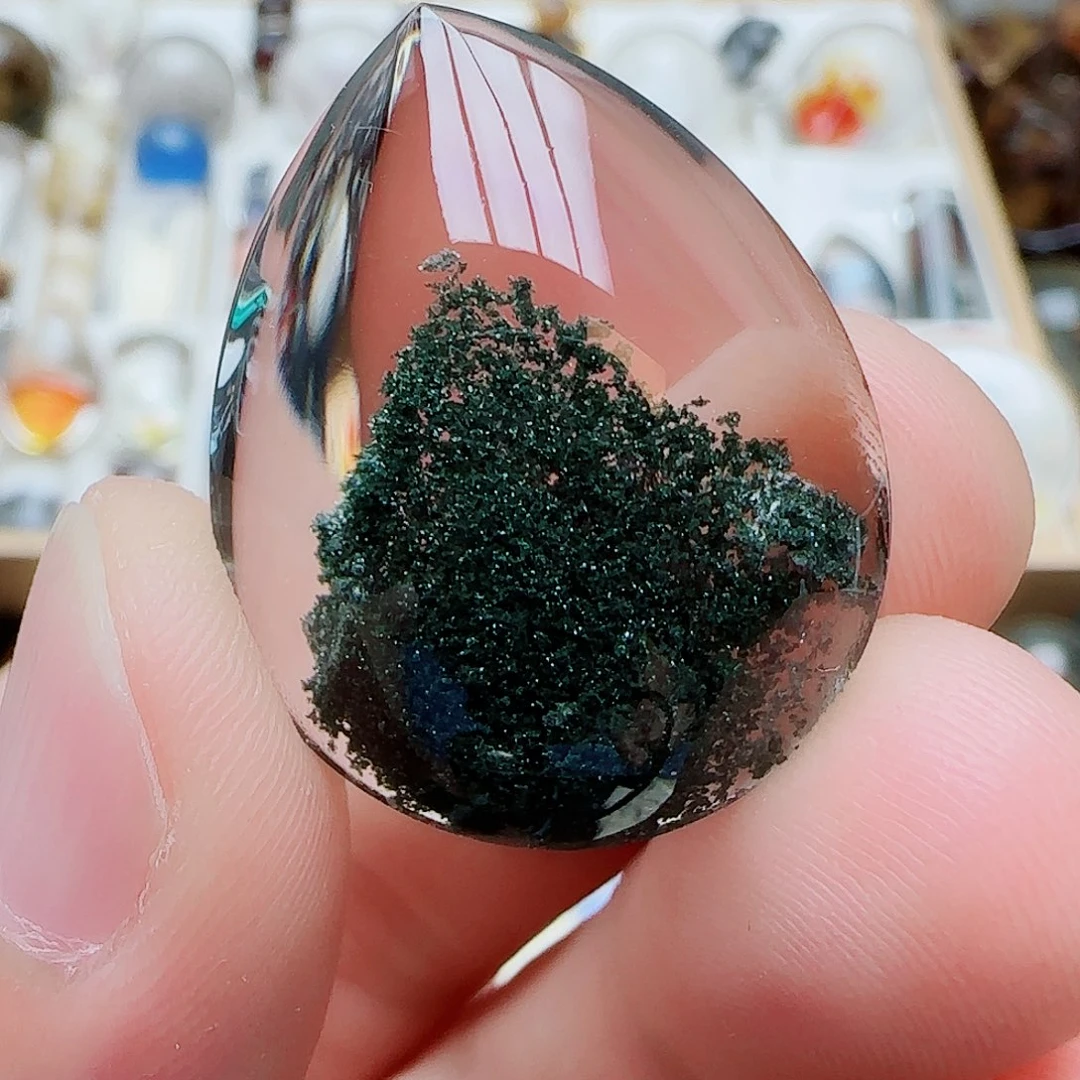 珠宝半成品水晶未镶嵌