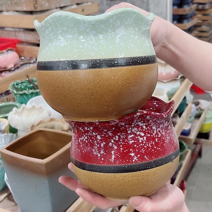 陶瓷陶瓷多肉植物花盆