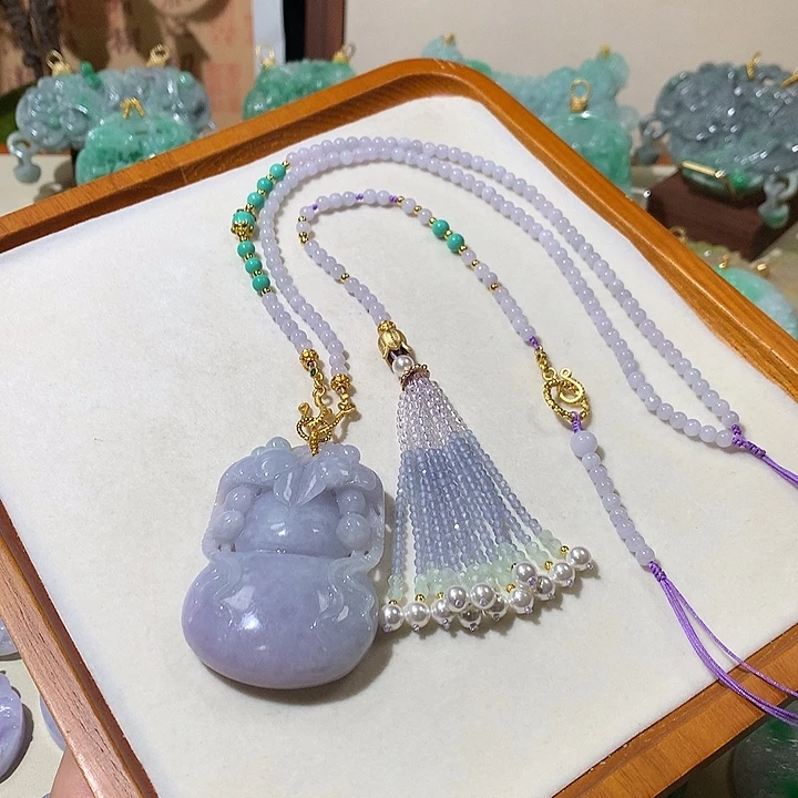 颈饰未镶嵌翡翠翡翠吊坠