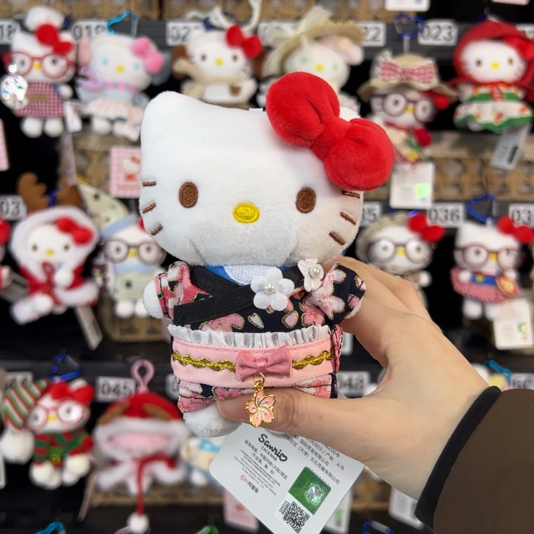 毛绒新款和服kitty