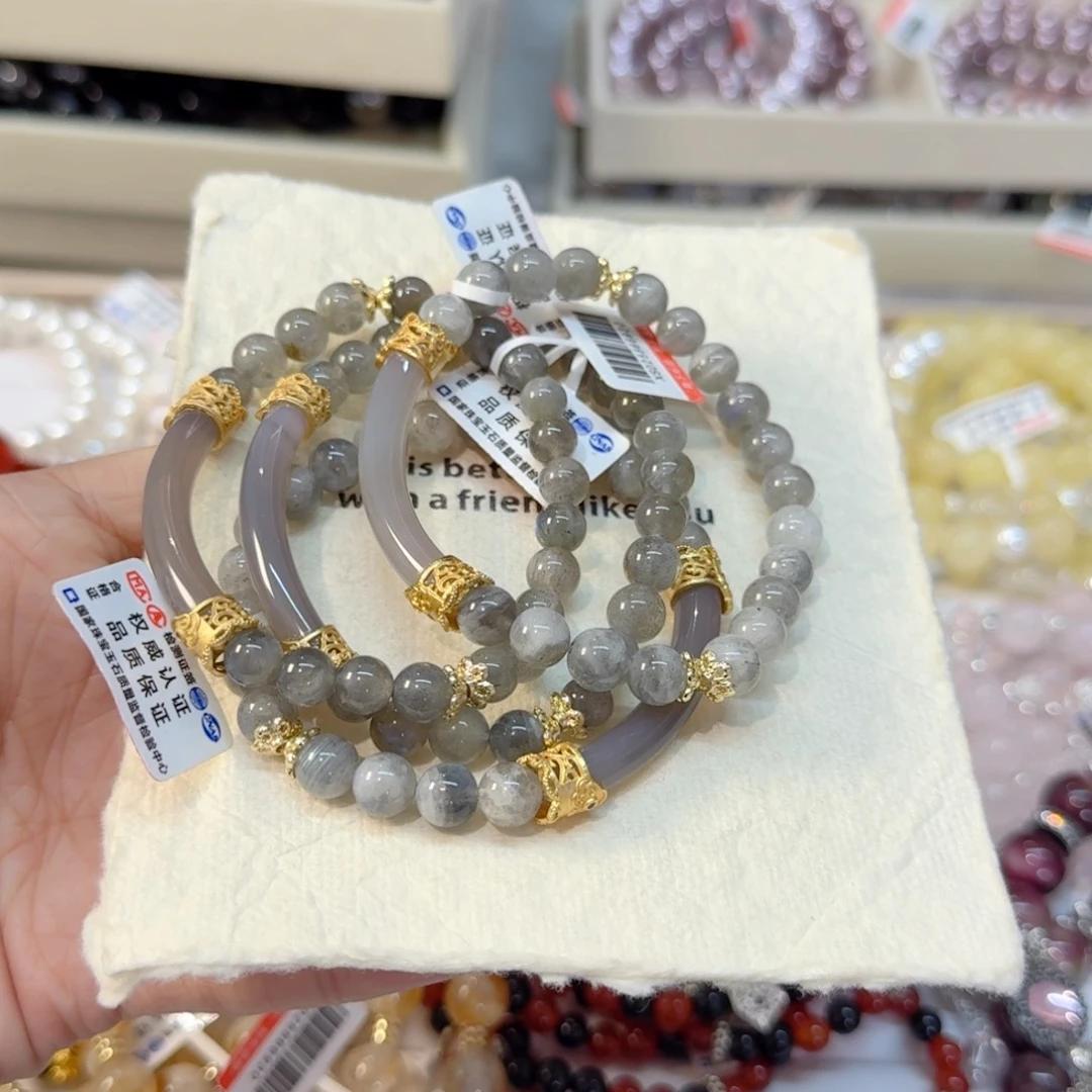 水晶手链合金手串