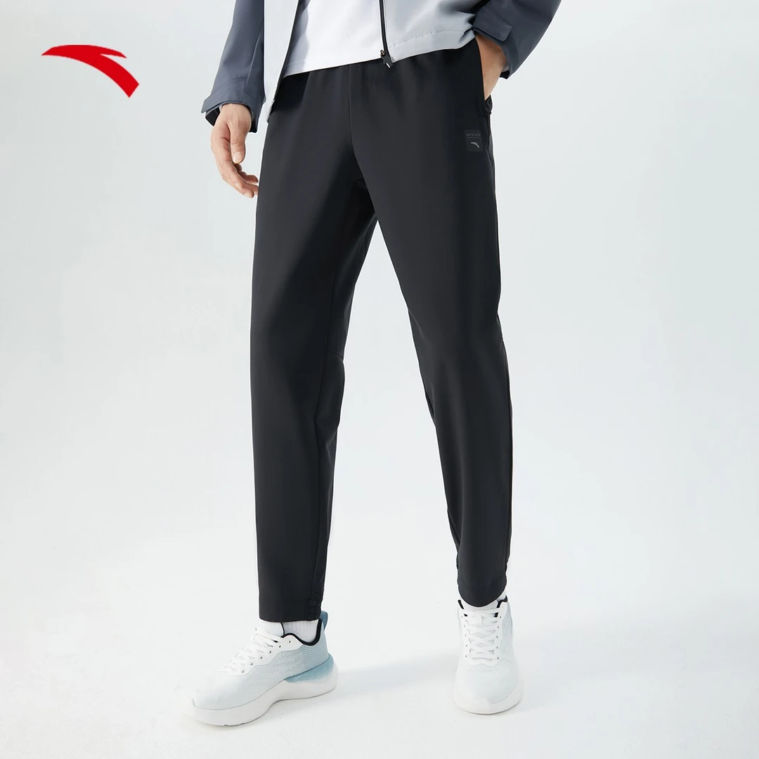 【顺利大队专属】安踏TECH防泼水科技长裤防泼水型动裤952517505