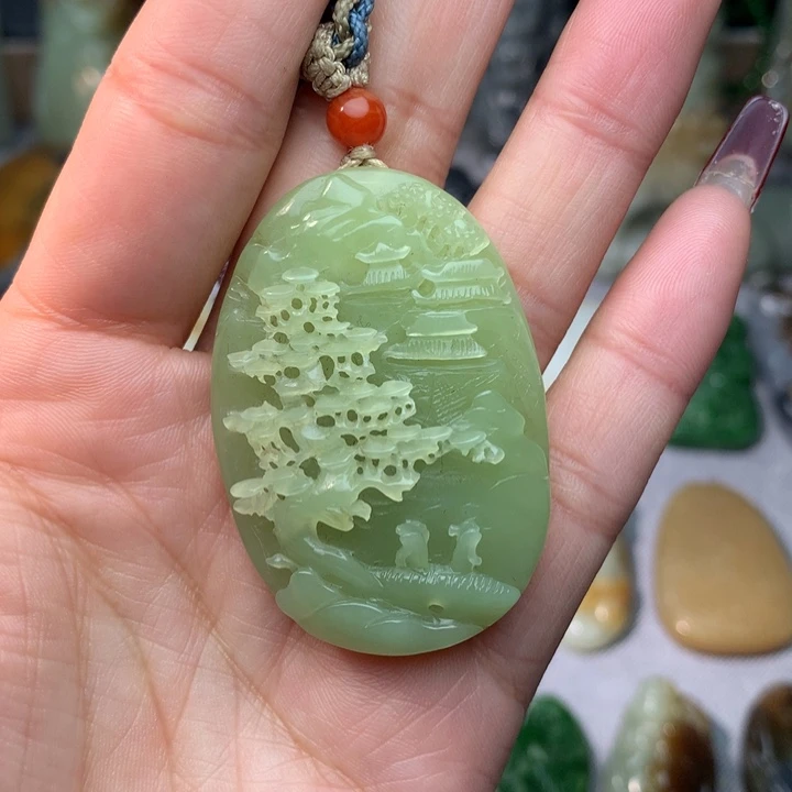 和田玉挂件未镶嵌