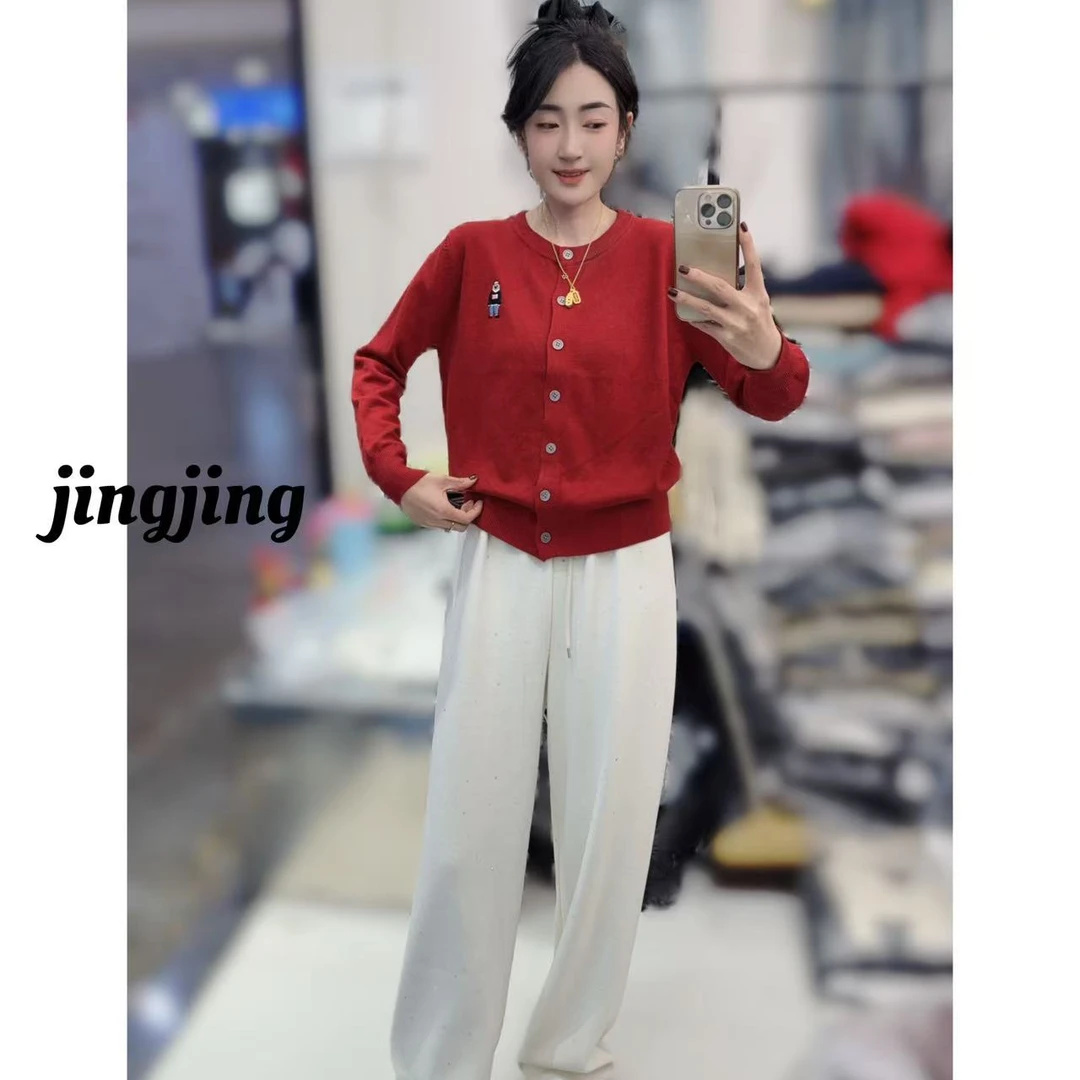 冬季新款休闲百搭时尚小熊针织开衫（1286）