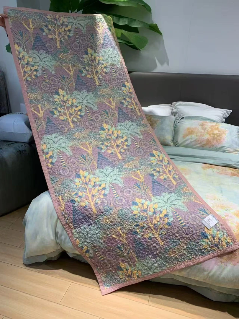 赵公子高奢宠粉专属链接印花透气四季通用沙发毯飘窗垫盖毯