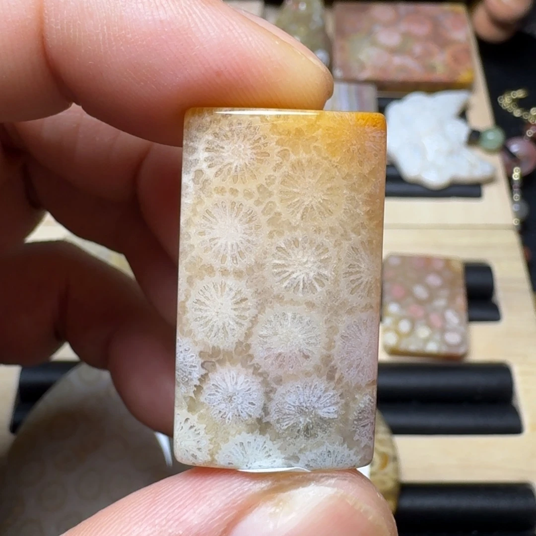 硅化玉未镶嵌纯天然色有机玉石保真色