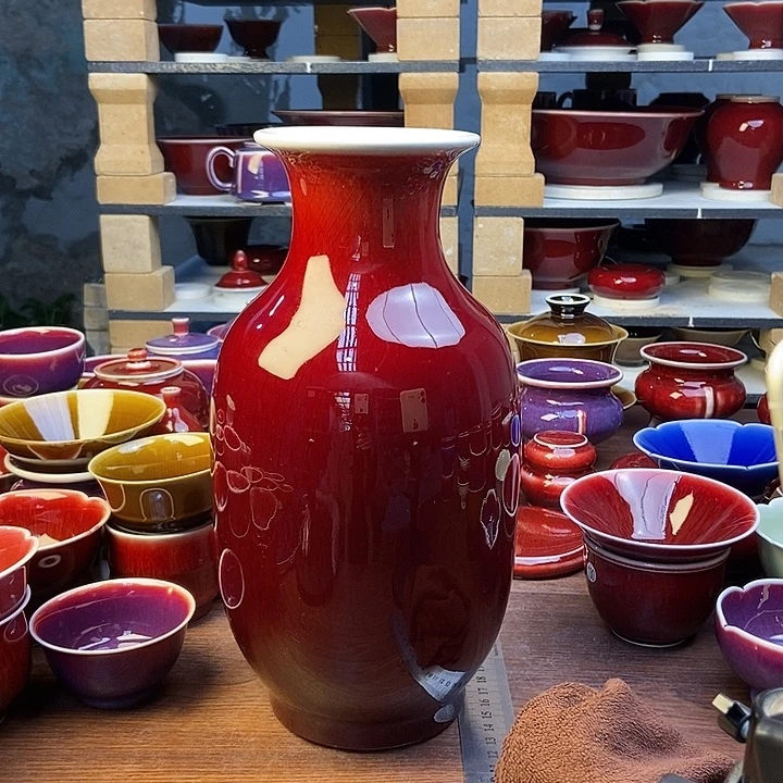 陶瓷景德镇名陶坊原矿郎红
