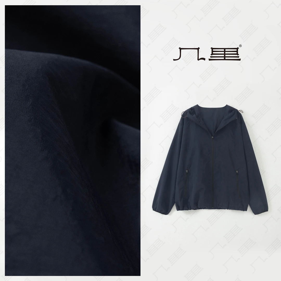 几里与麻 休闲百搭连帽外套 衣长66胸围120 2082342