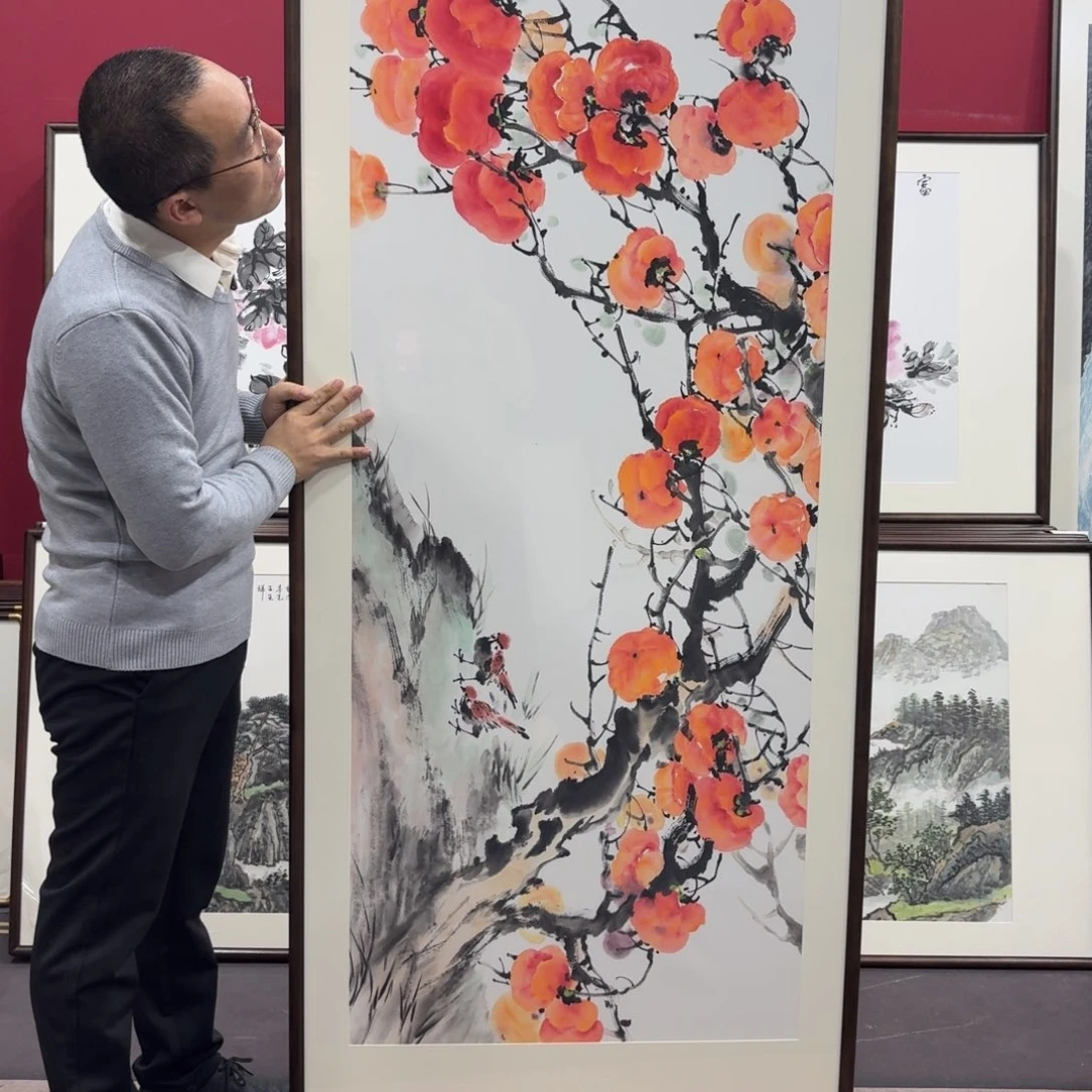 如***轩国画手绘作品210/80