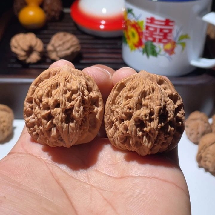 吊坠文玩核桃虎头