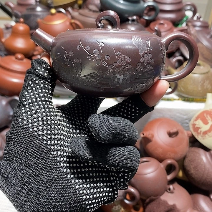 紫砂茶壶微瑕起泡