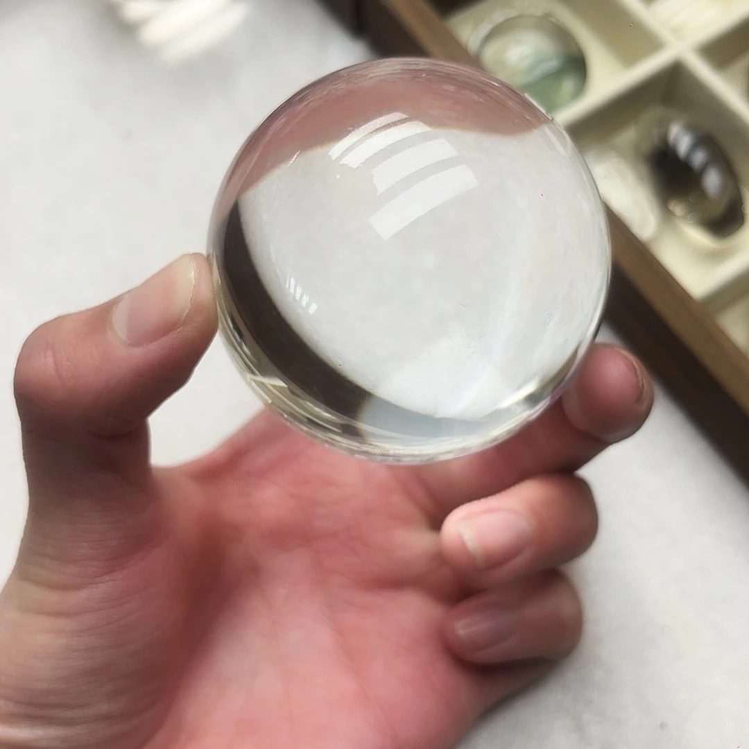 水晶天然水晶微瑕未镶嵌江*蓉