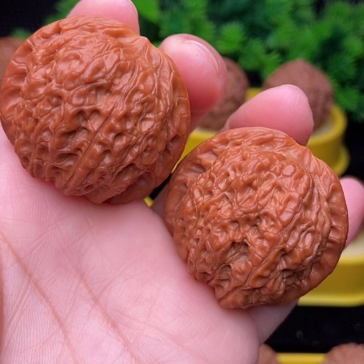 吊坠文玩核桃血麒麟39精修