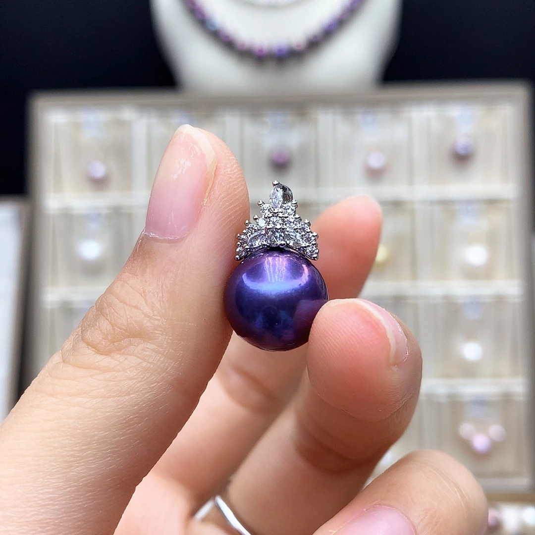 颈饰淡水珍珠合金