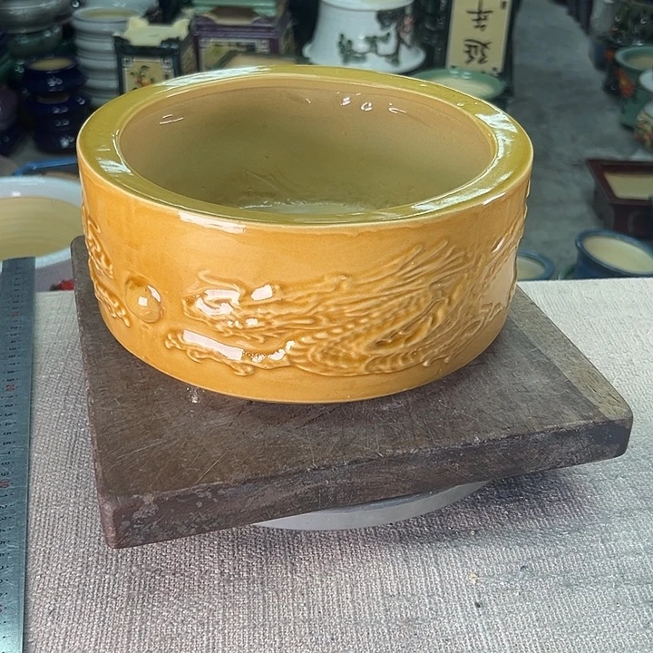 泳坤堂石湾盆微瑕