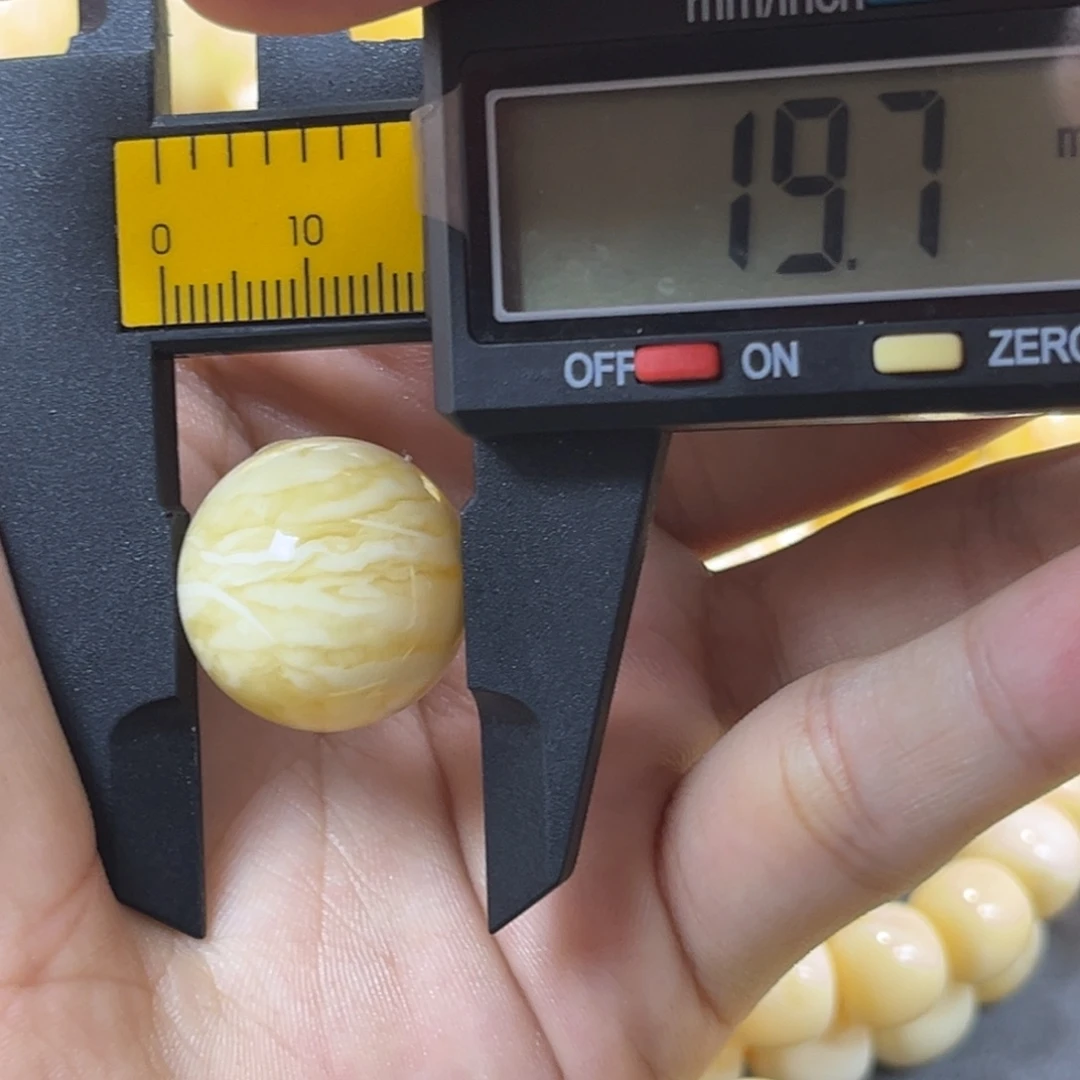 手串琥珀未镶嵌单珠圆珠