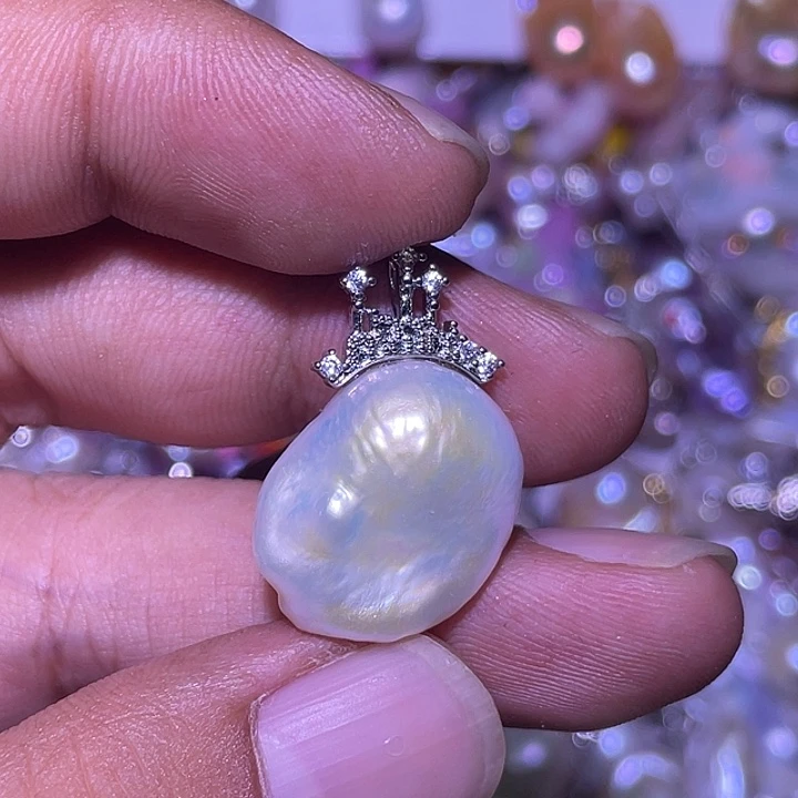 淡水珍珠未镶嵌吊坠(不含链)41