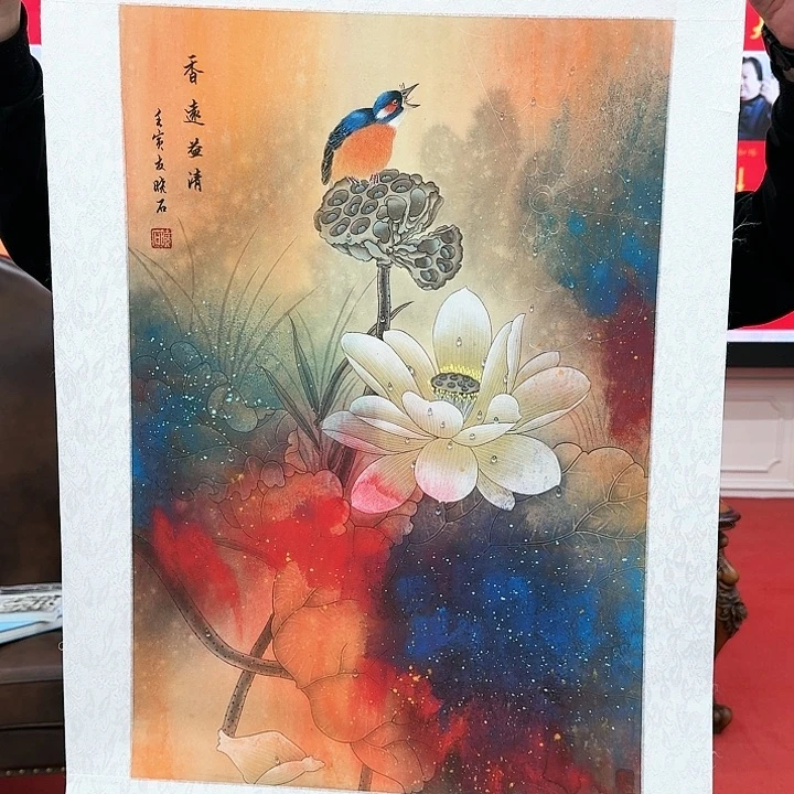 国画书法作品多次参加