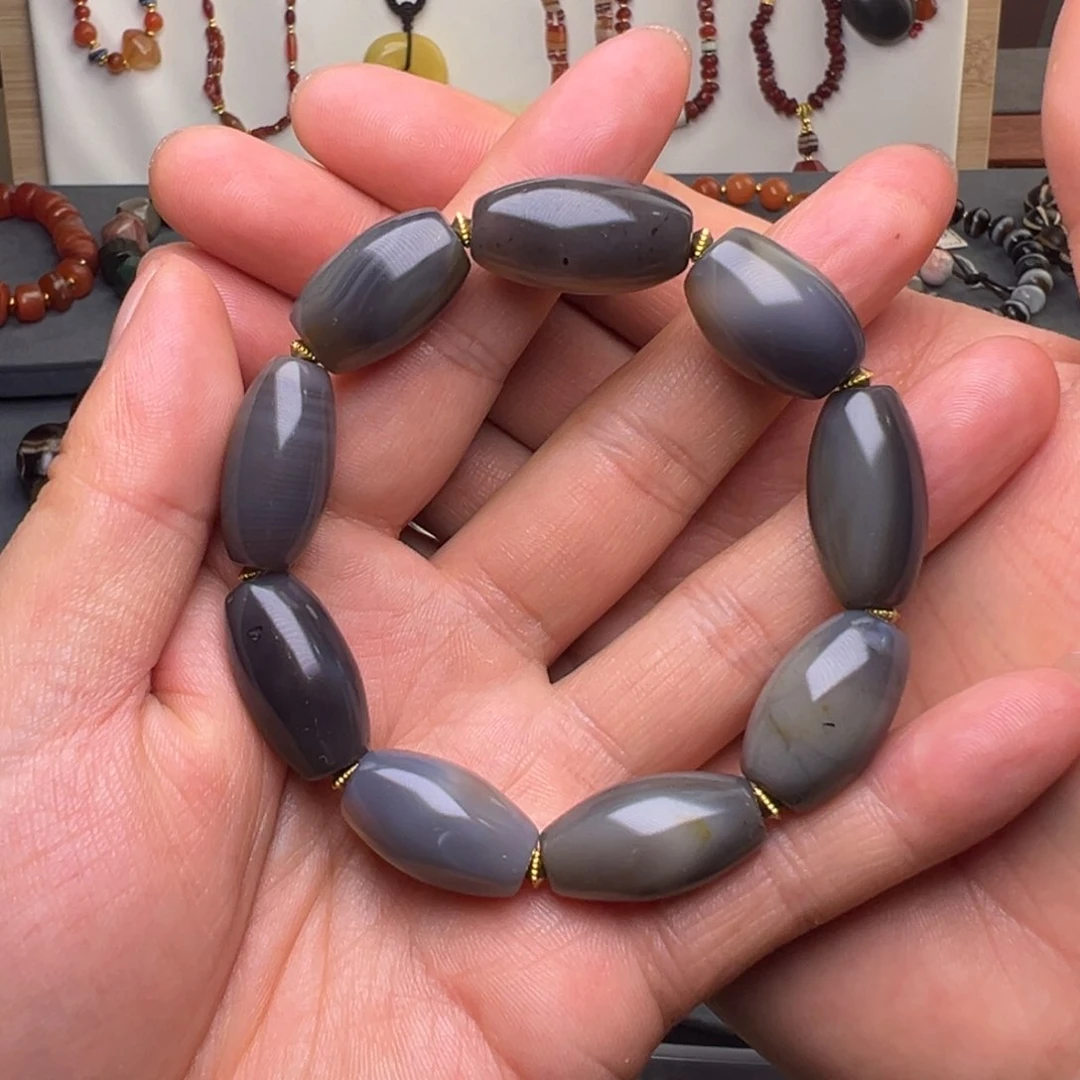 玛瑙/玉髓玛瑙手链未镶嵌