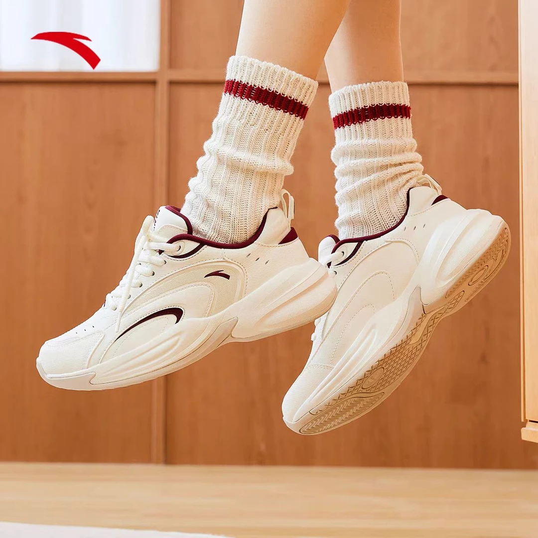 【王一博同款】安踏ACE休闲情侣鞋款轻便厚底运动鞋