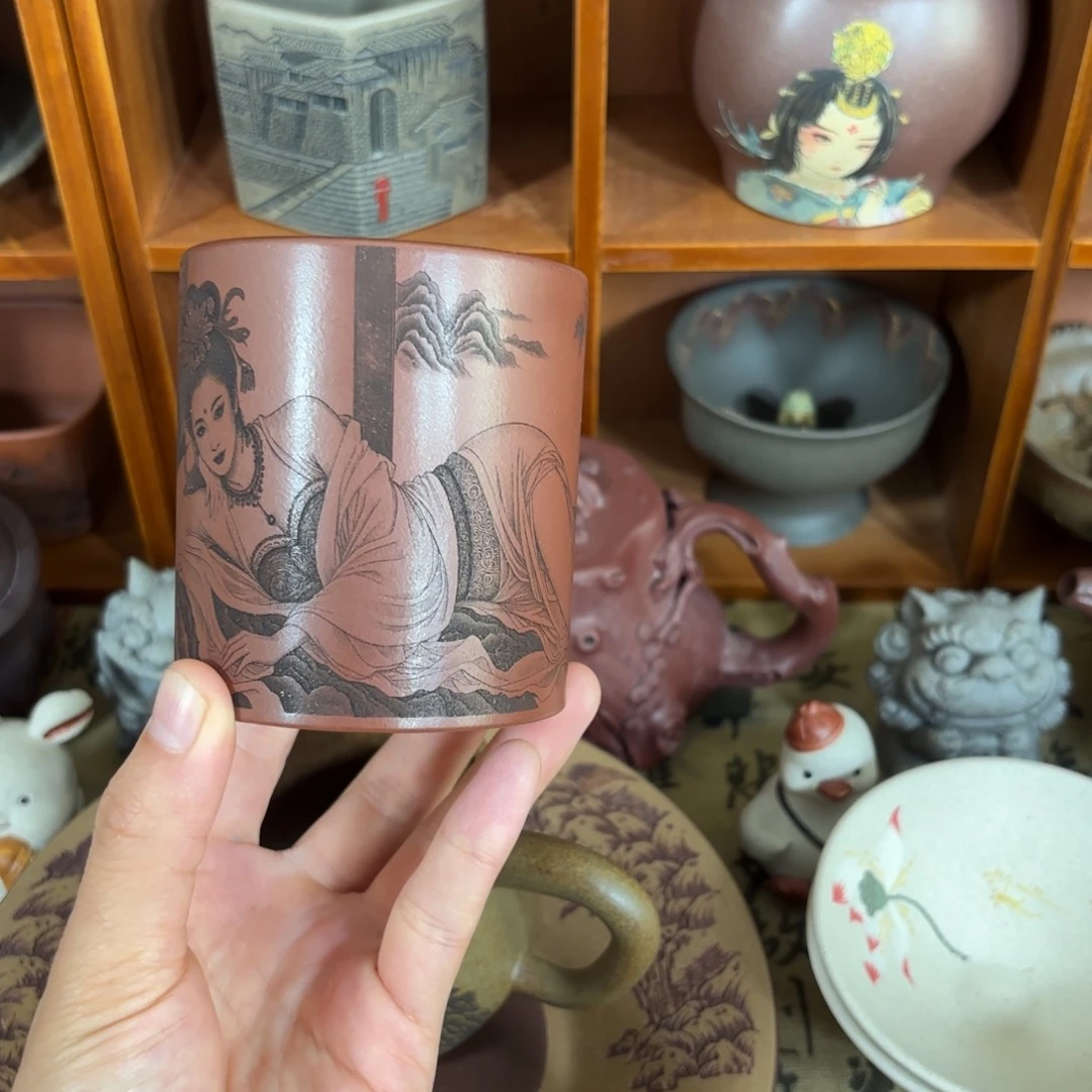 宜兴紫砂吾家紫砂紫砂杯