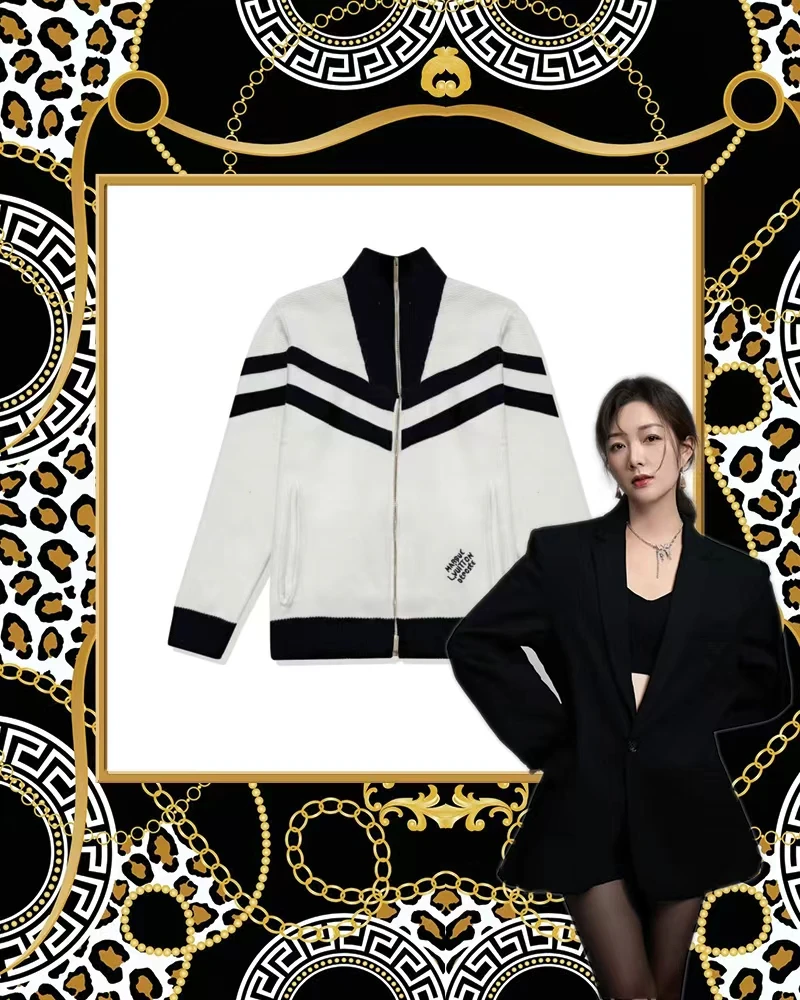 MD068-潮流时尚百搭毛衣外套