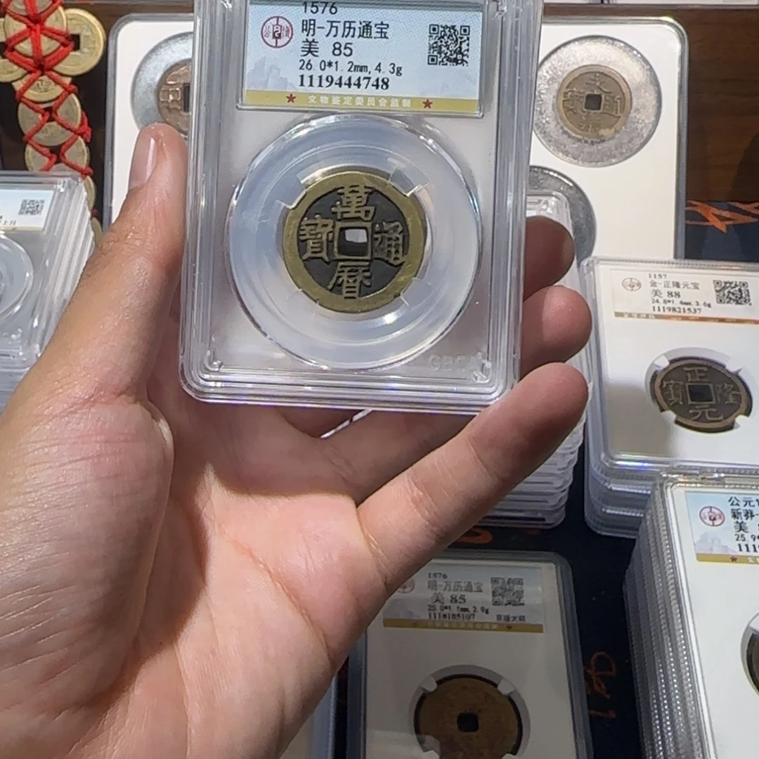 铜传世 万历通宝 保真包老。
