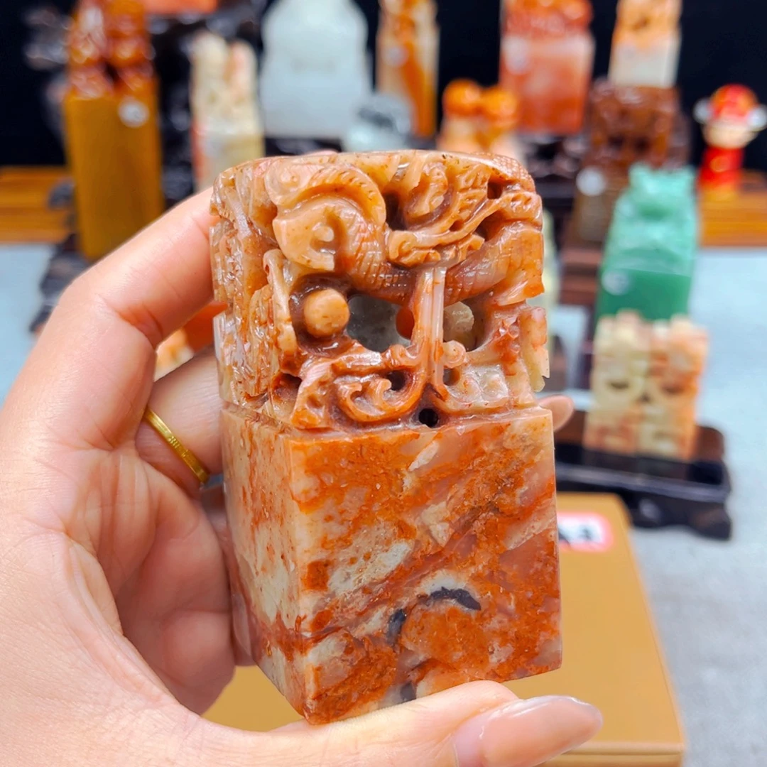 寿山石闪购商品瑕疵料4*4