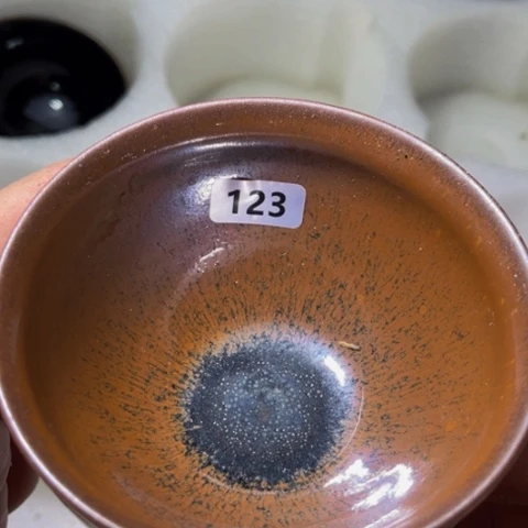 茶盏原矿原釉柴烧建盏