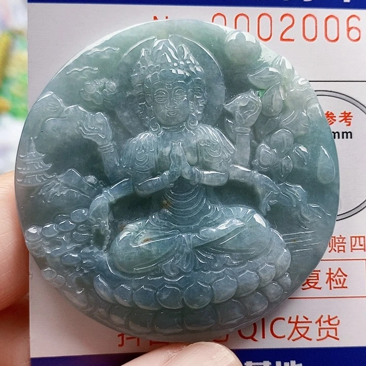 吊坠(不含链)未镶嵌翡翠