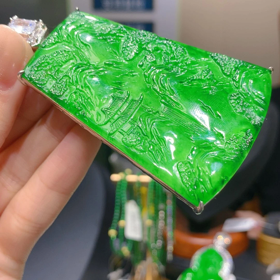 【闪购商品】颈饰未镶嵌翡翠5柒姐