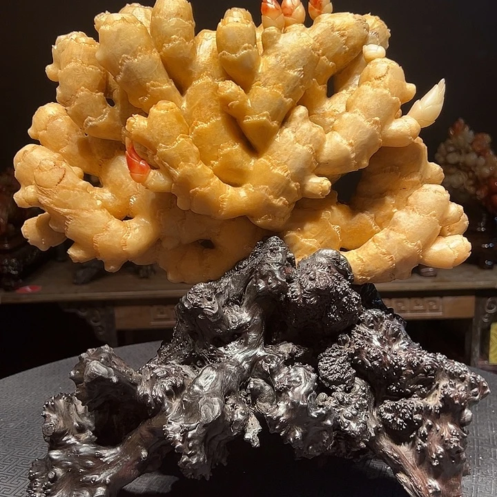 潘***哒寿山石寿山石雕刻工艺品