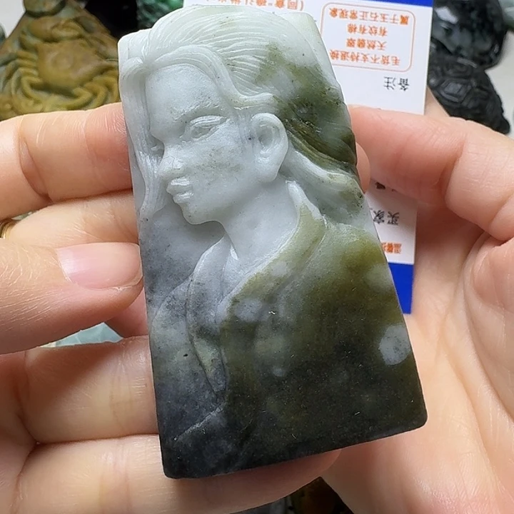 定制翡翠未镶嵌毛货