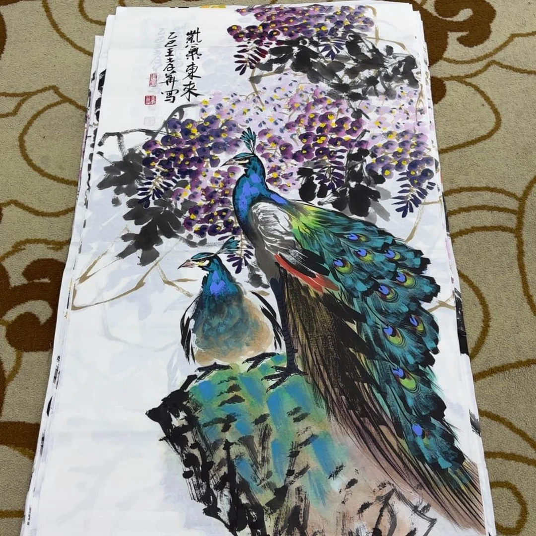 国画王孝华李欣主播