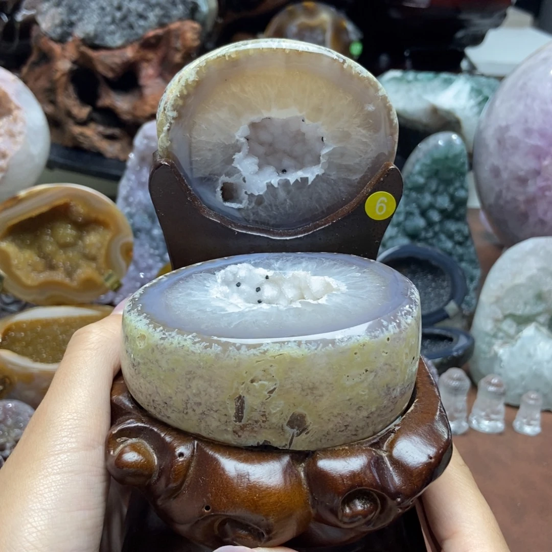 紫晶摆件未镶嵌水晶