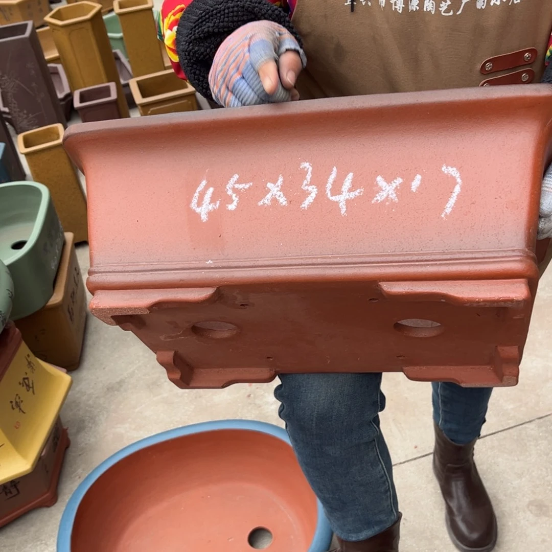 紫砂花盆盆景艺术