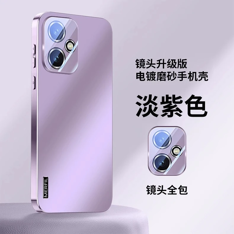 适用荣耀400pro手机壳新电镀磨砂荣耀400镜头全包高端防摔保护套