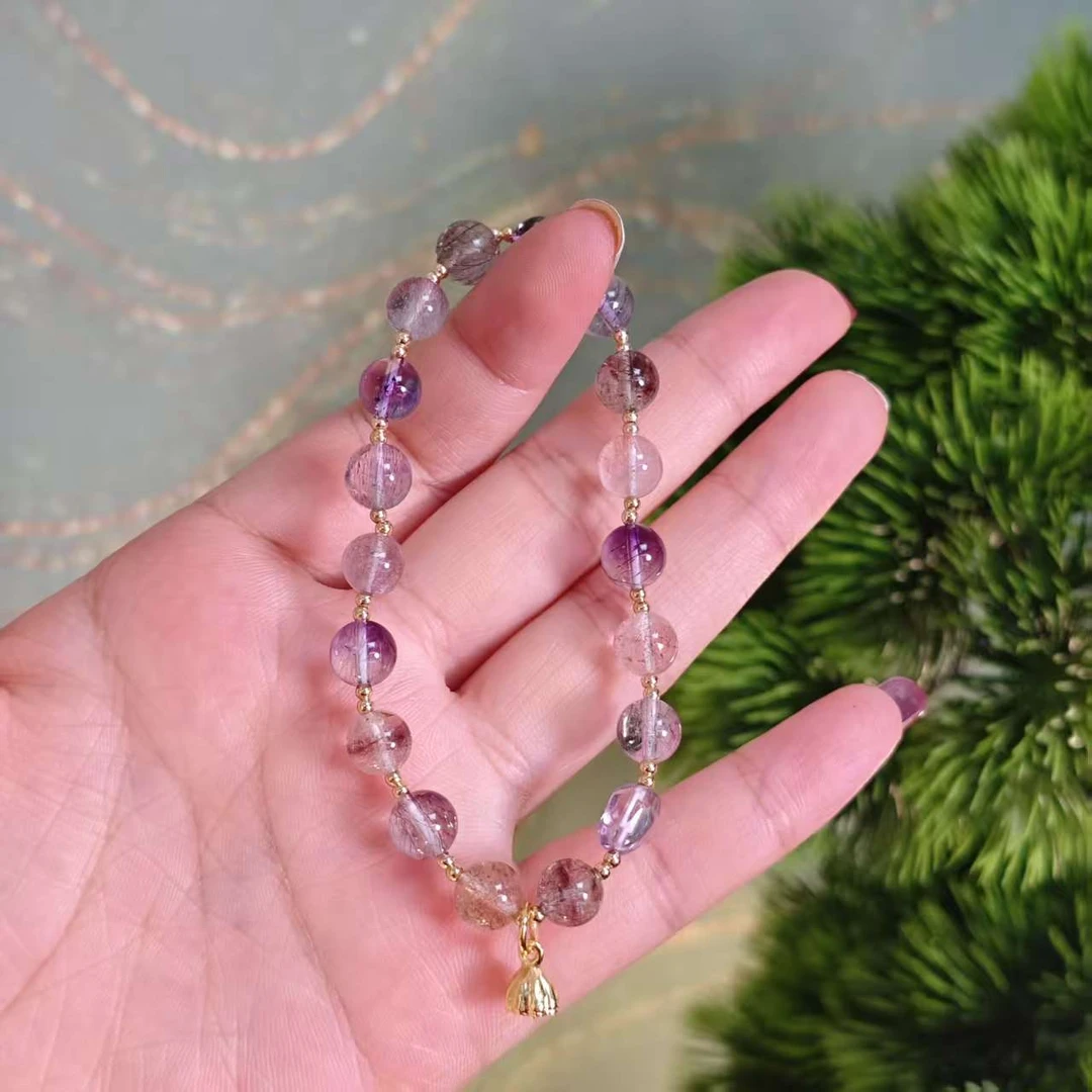 【德巧家】水晶超七设计款手串
