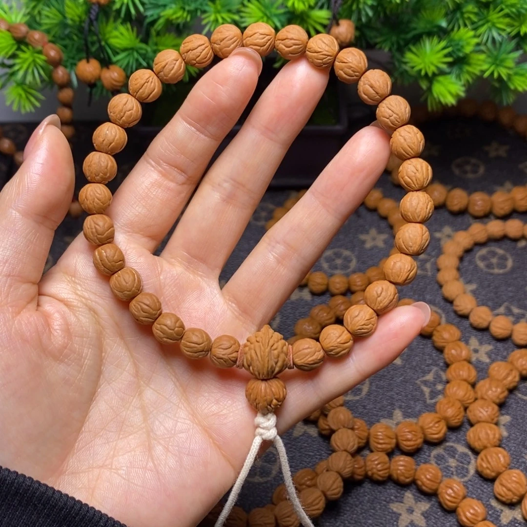 魔***丸桃核手串秦岭桃核