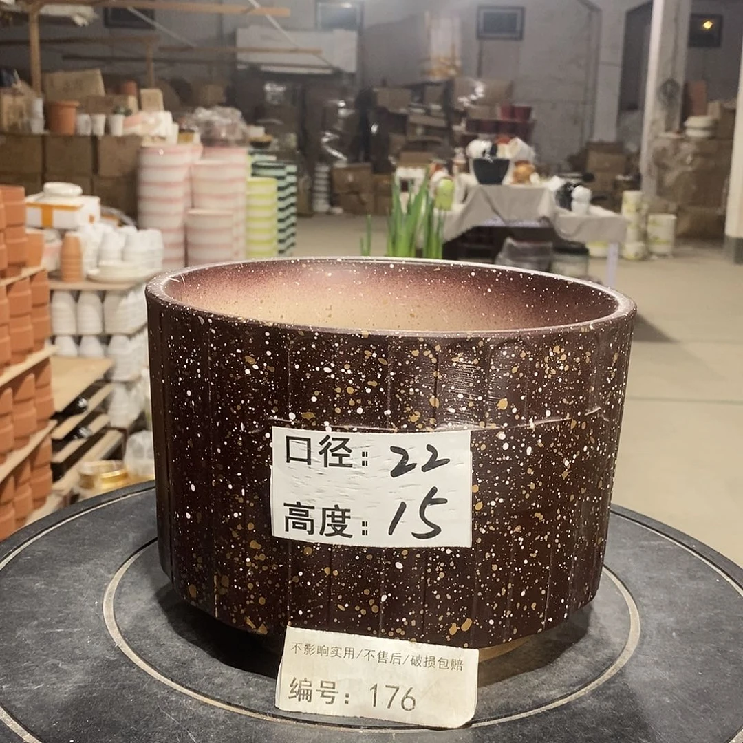 微瑕花盆-176-口22×15-1个
