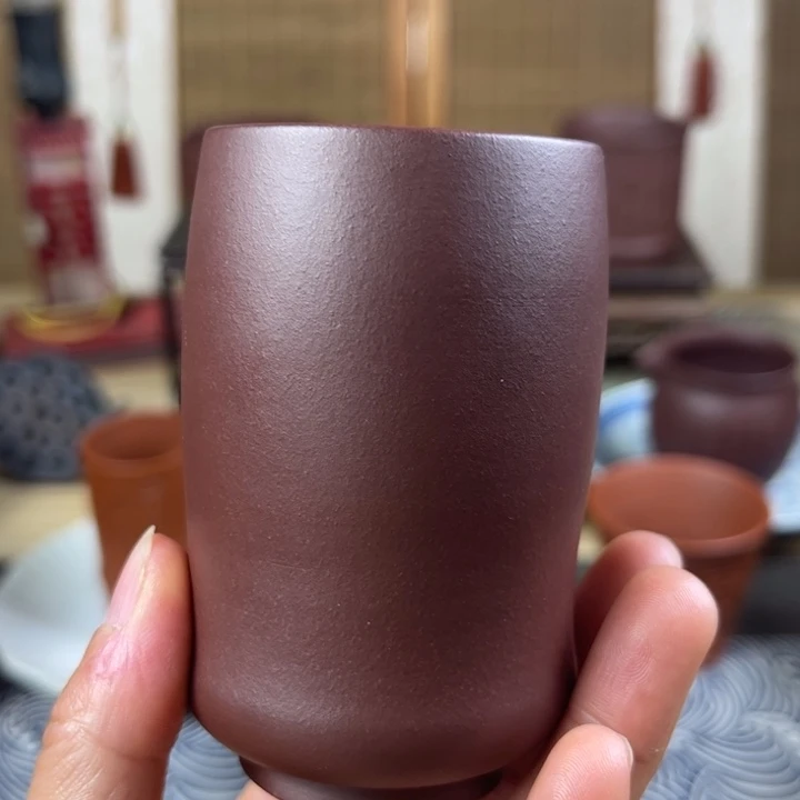 紫砂茶壶主人杯容量100