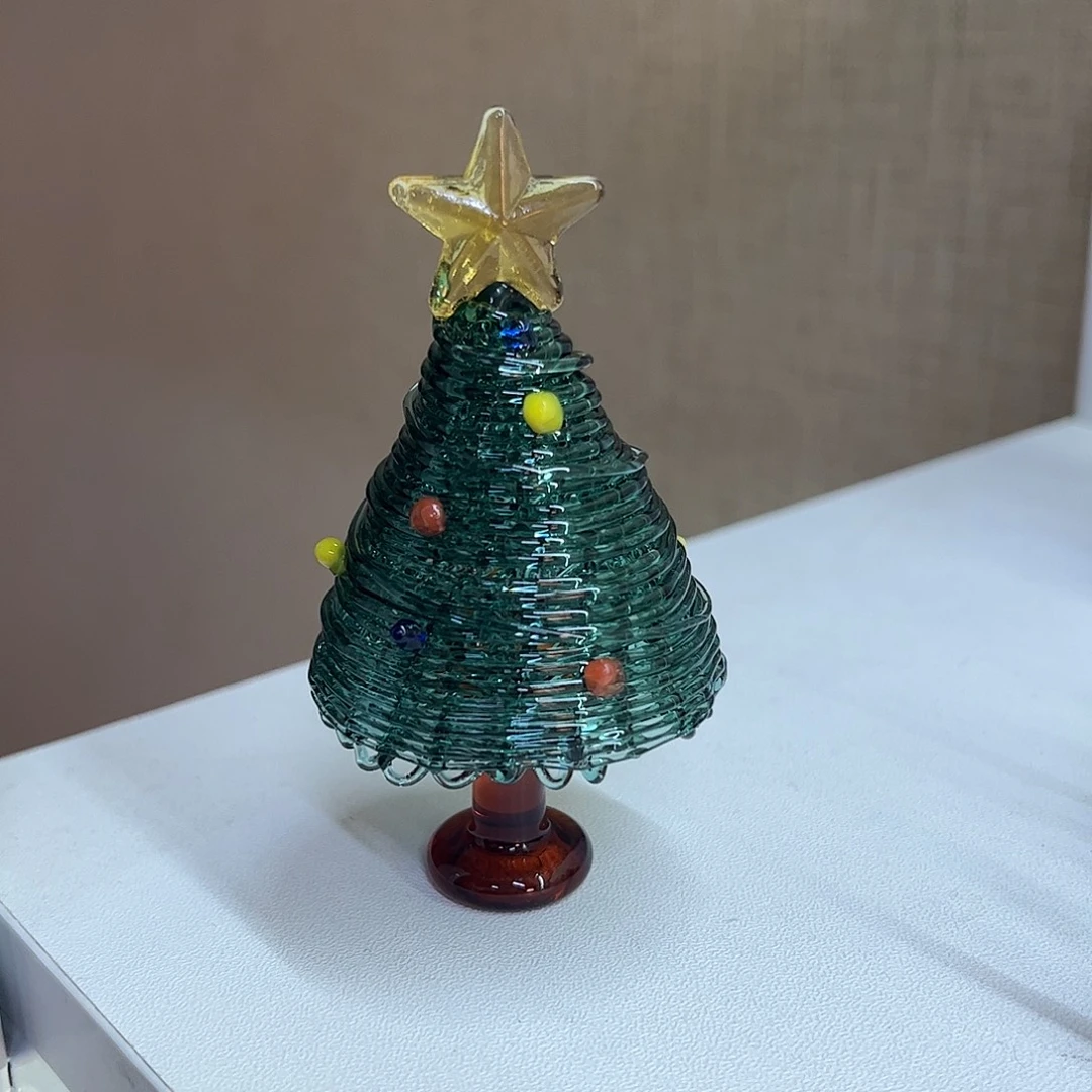 手工艺品琉璃圣诞树